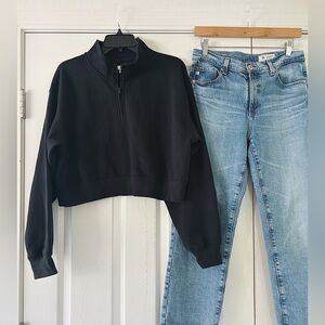 BP Black Garment with Label Detail